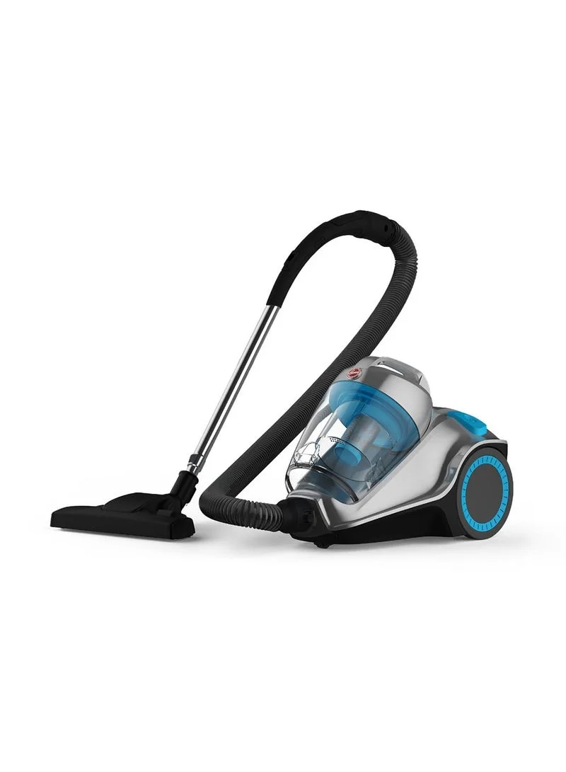 Hoover Power 7 Canister Vacuum Cleaner, 2400W, 4Liters, HC84-P7A-ME - Black/Silver