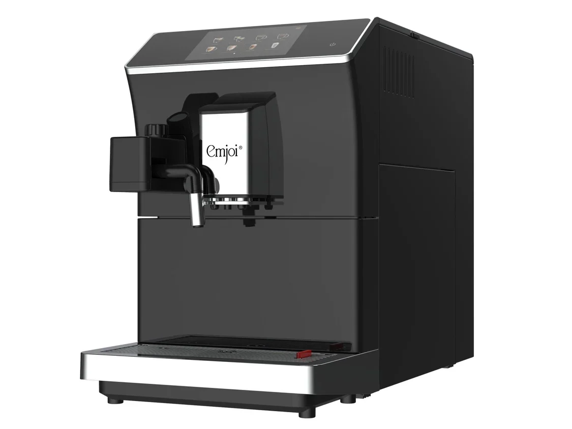Emjoi Espresso & Milk Foaming System Machine - Black