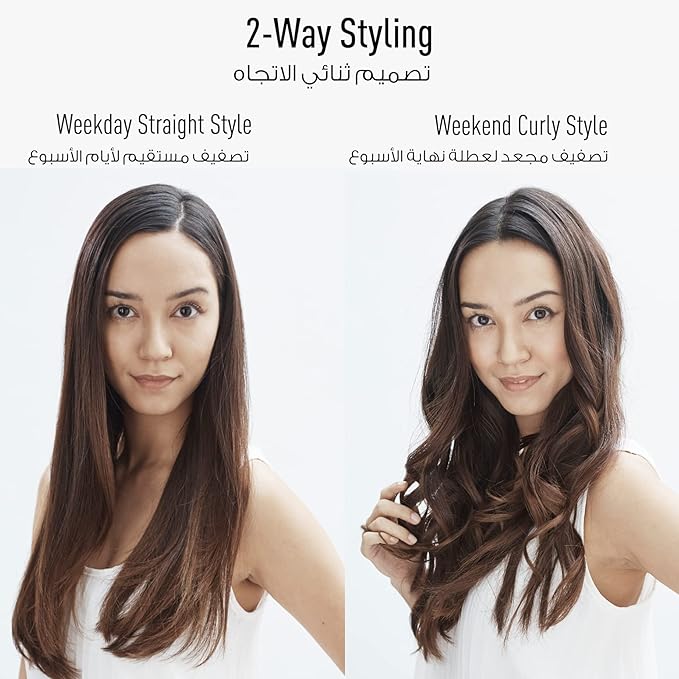 Panasonic 2 way Hair Straightner& curler