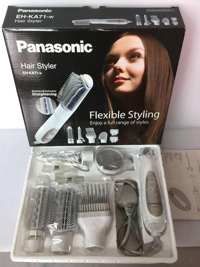 Panasonic Hair Styler (8Pcs)with Bag
