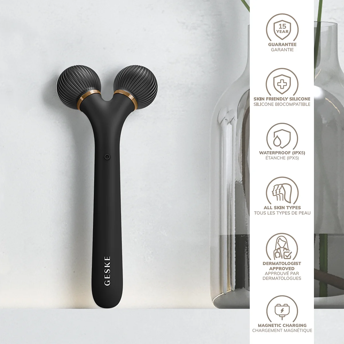 Sonic Facial Rolle - 4 in 1