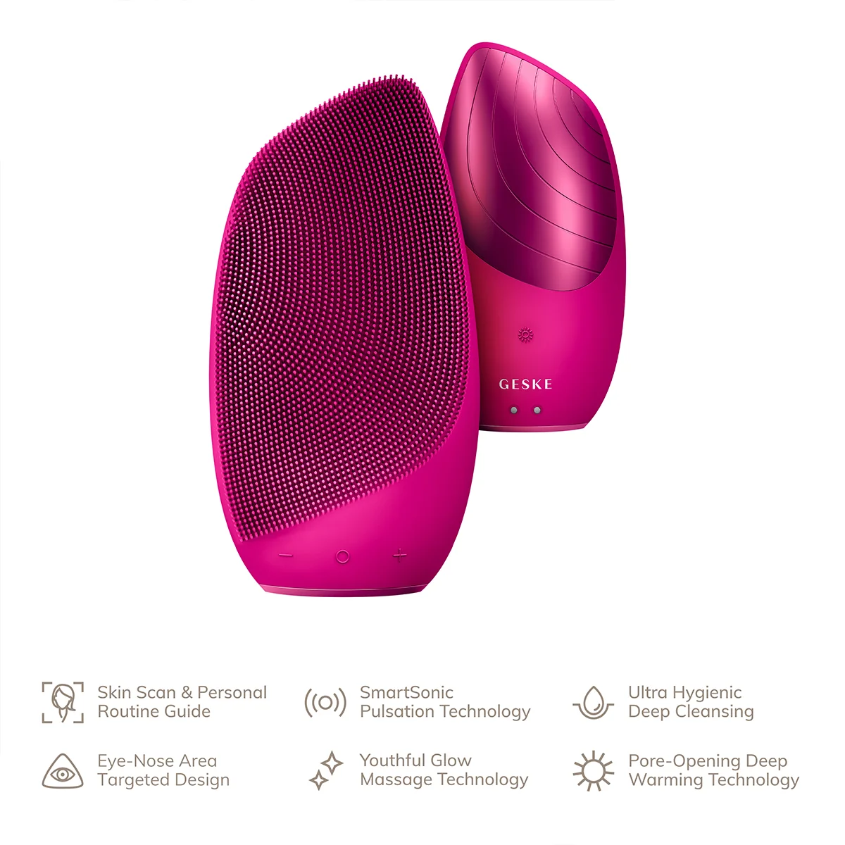 Sonic Thermo Facial Brush - 6 in 1