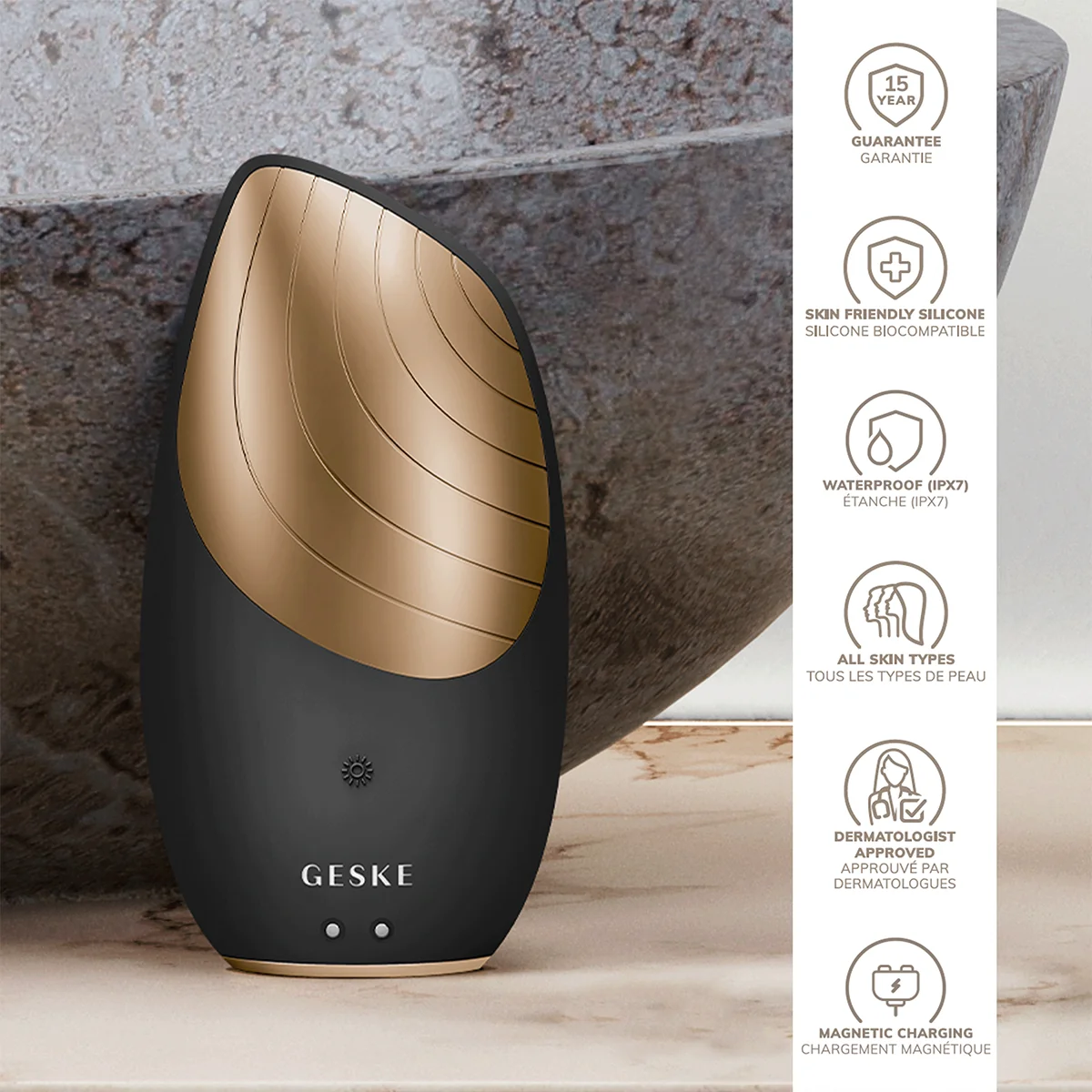 Sonic Thermo Facial Brush - 6 in 1