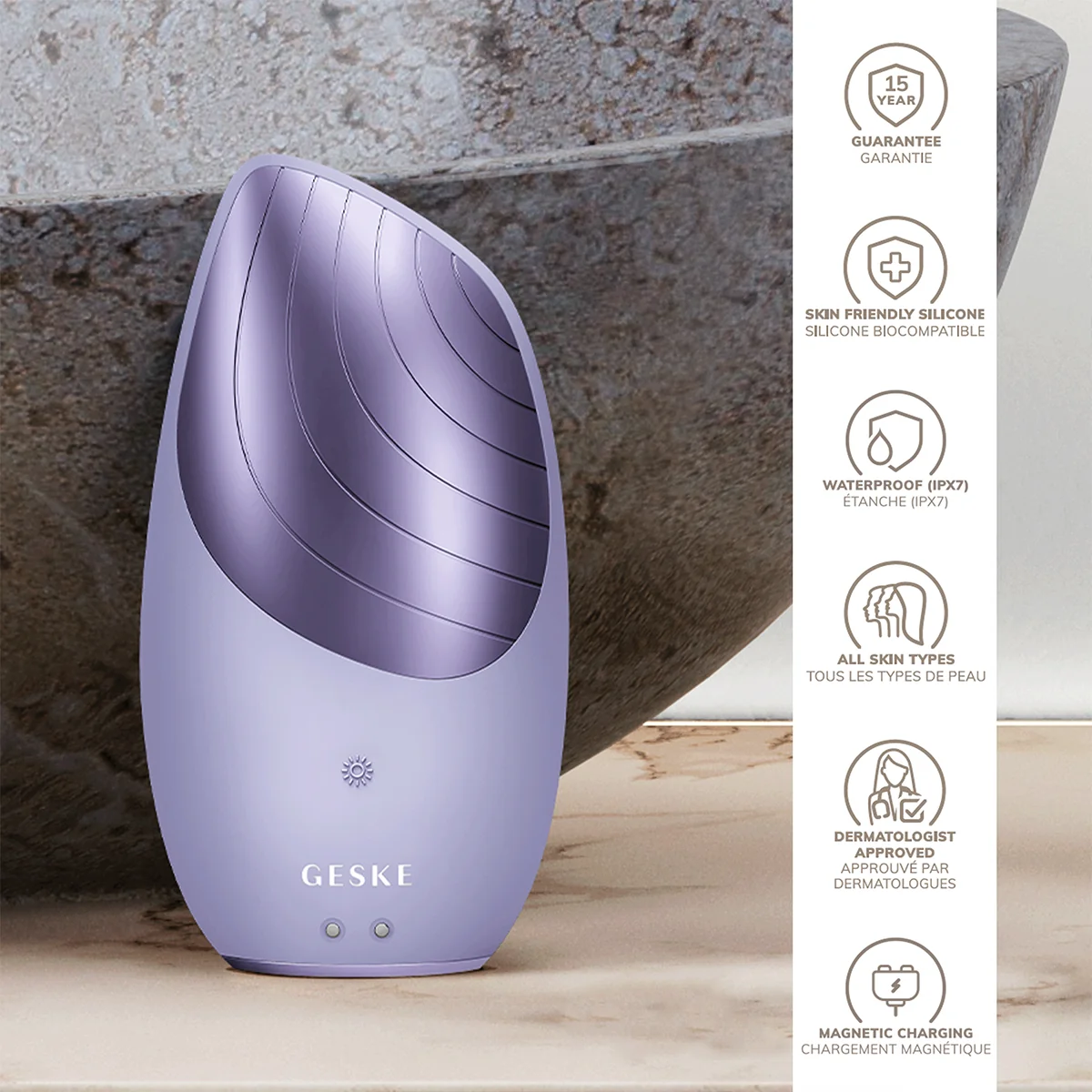 Sonic Thermo Facial Brush - 6 in 1