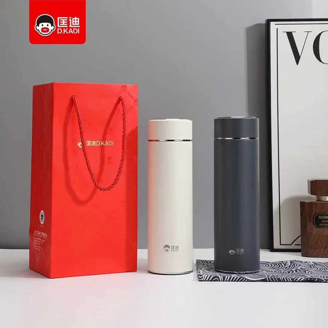 D.kadi Vacumm Bottle 450ML-white