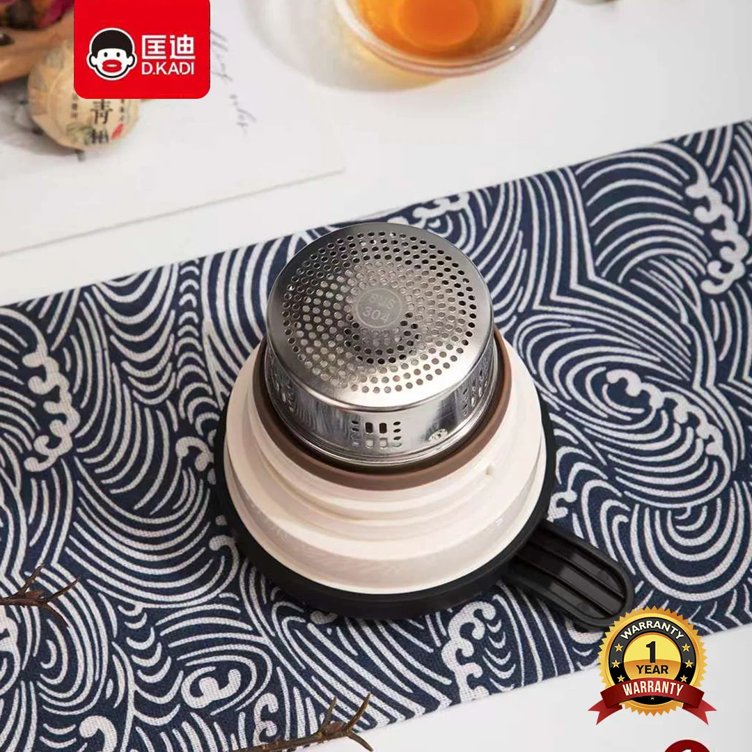 D.kadi 9068 Vacumm Bottle  1.8L-SILVER