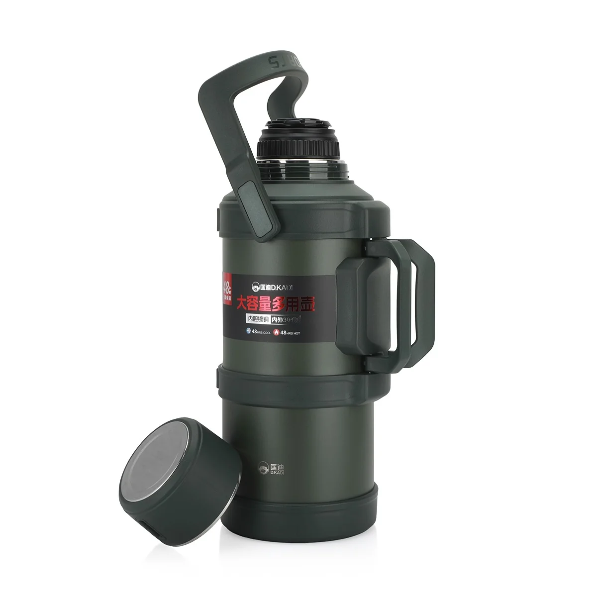 D.kadi KD9104 Vacuum Bottle 4L - Green