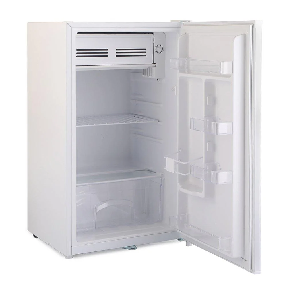 Wansa 3.3 CFT Single Door Mini Refrigerator – 95 L Compact Mini Fridge (White)