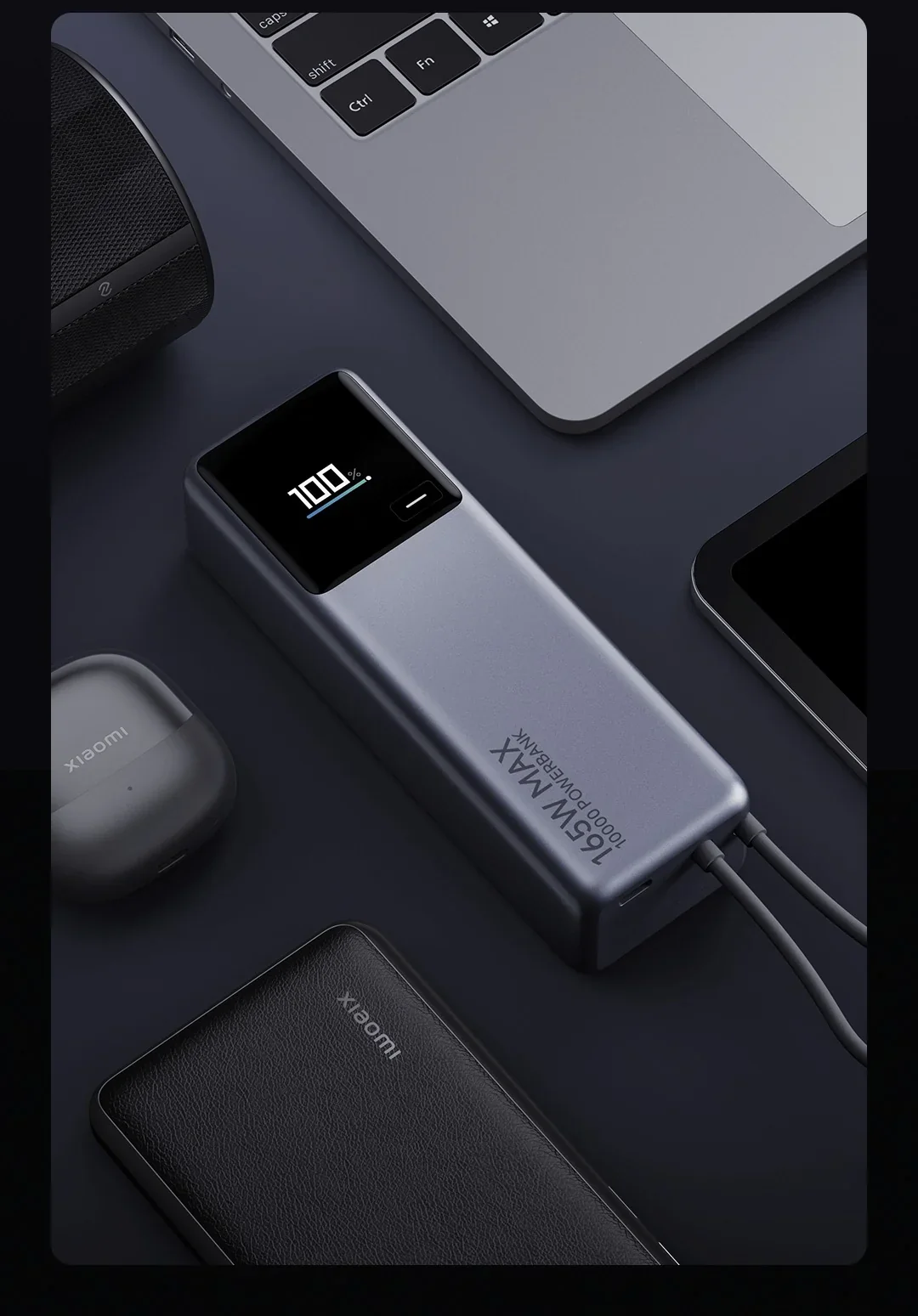 Xiaomi 165W Power Bank 10000mAh (Integrated Cable) GL