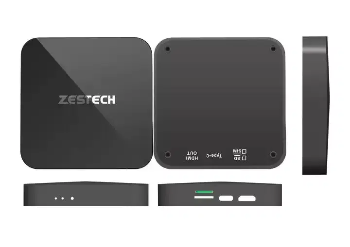 ZESTECH 6225 Android Car AI Box, 4GB RAM, 64GB Storage - Matt Black
