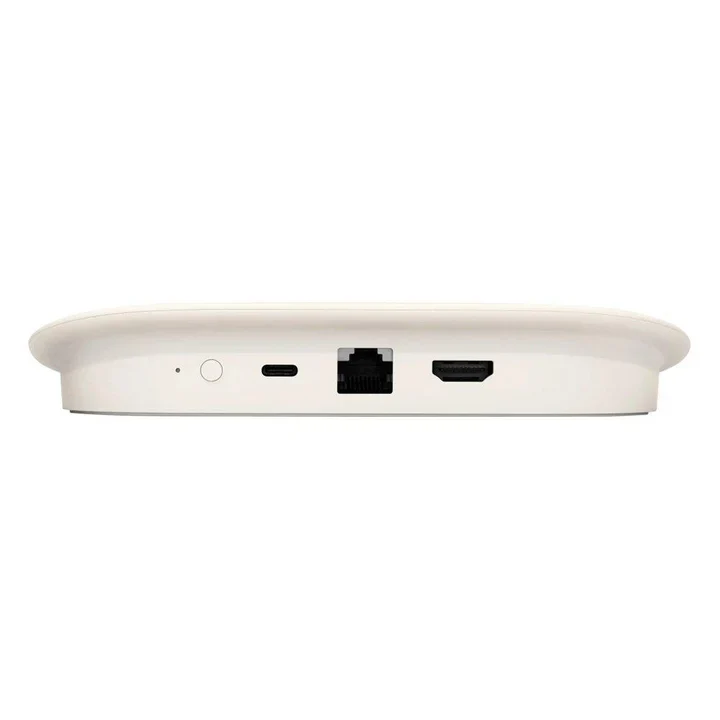 Google TV Streamer 4K HDR with 32GB Storage, Dolby Vision, Smart Home Control & Voice Remote - Porcelain