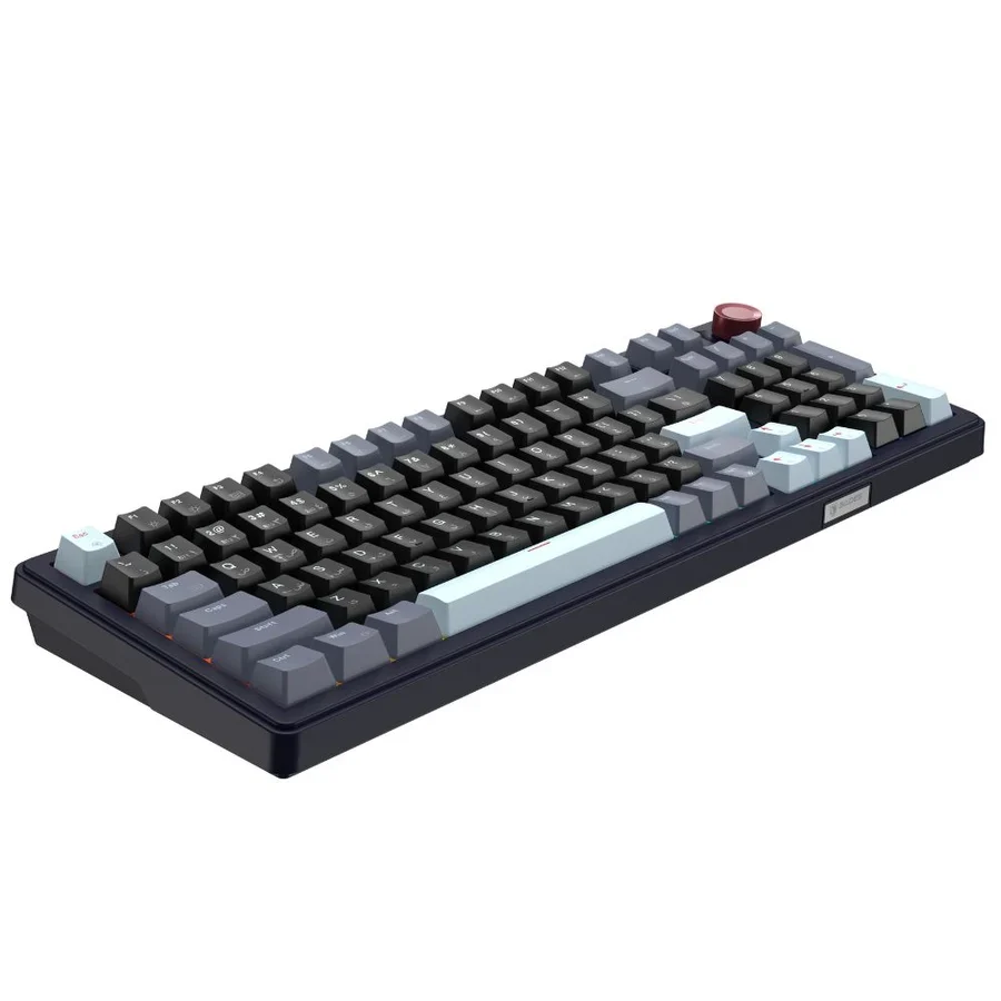 Sades Skyblade 97 97 Key Compact layout 98% with immersive RGB & Multi-Function Knob Wireless mechanical Gaming keyboard - Black