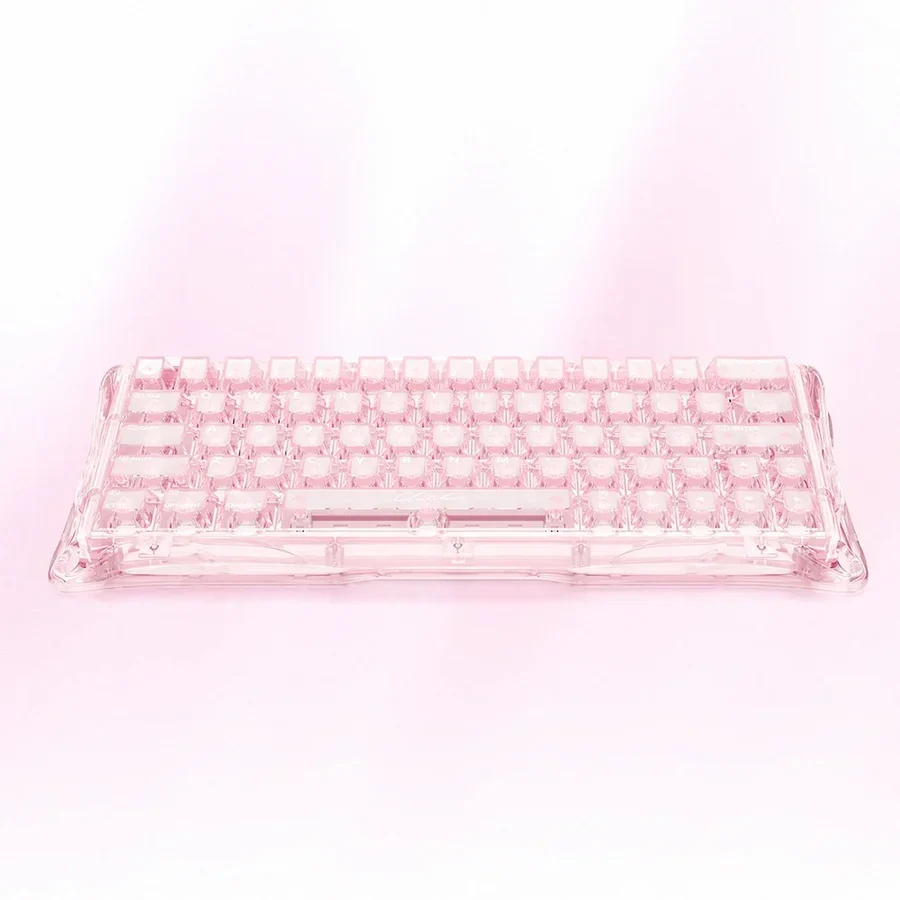 GravaStar Mercury V60 60% Hall Effect Magnetic Switch Gaming Keyboard - Crystal Rose