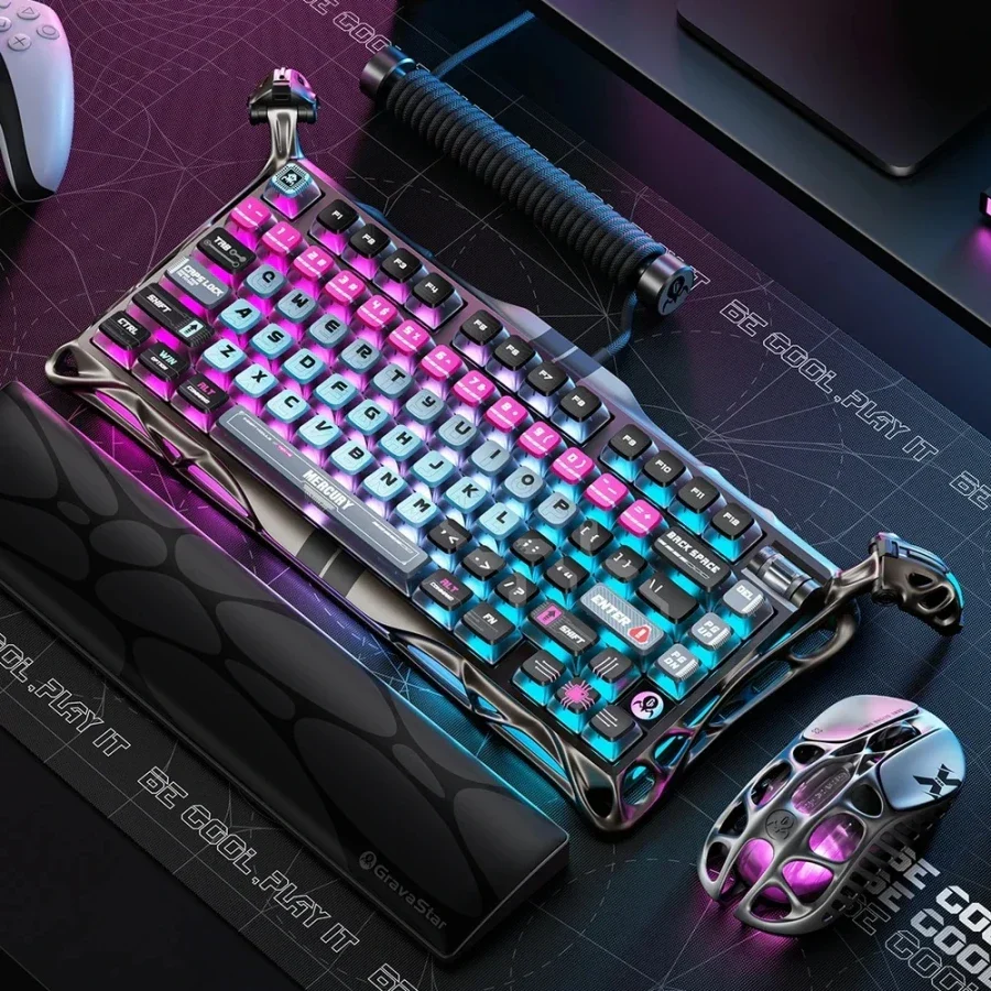 GravaStar Mercury V75 Pro 75% Hall Effect Magnetic Switch Gaming Keyboard
