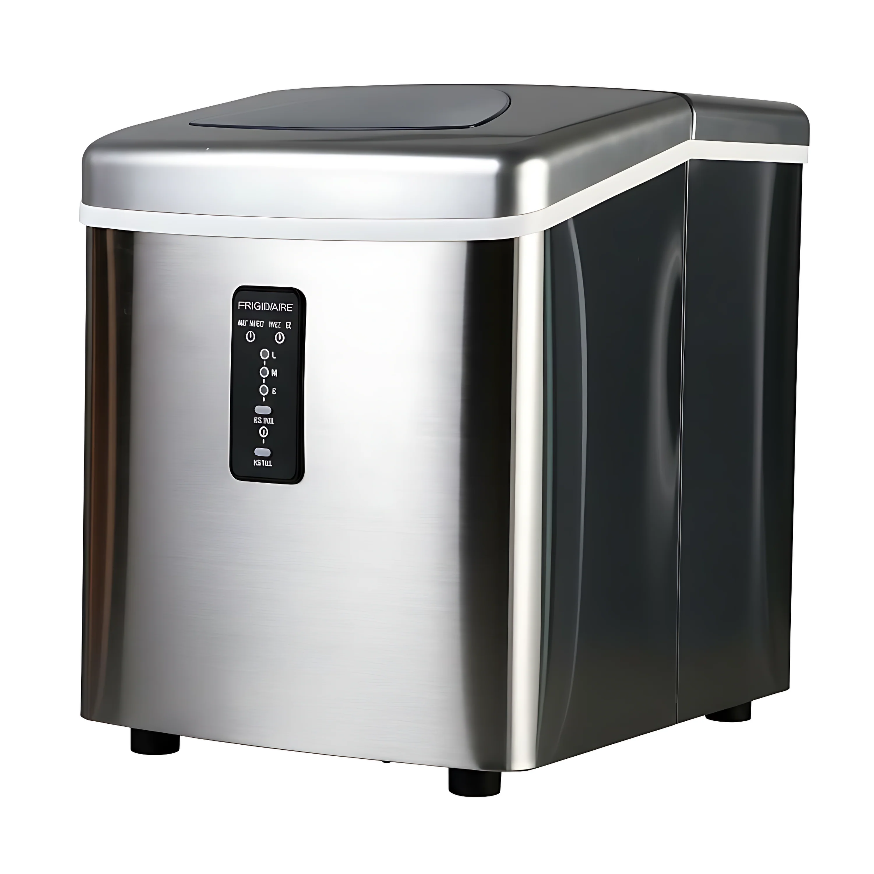 Frigidaire Ice Maker 15KG 120W, Countertop Ice Machine - Stainless Steel (FDIM-06)