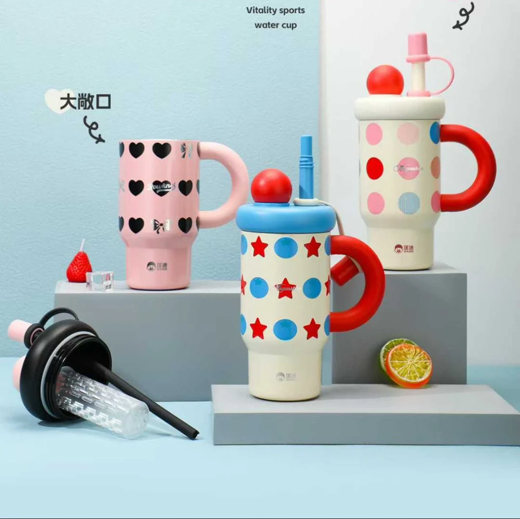 D.Kadi KD7122 Cup 720ML, SS316L Steel - Blue