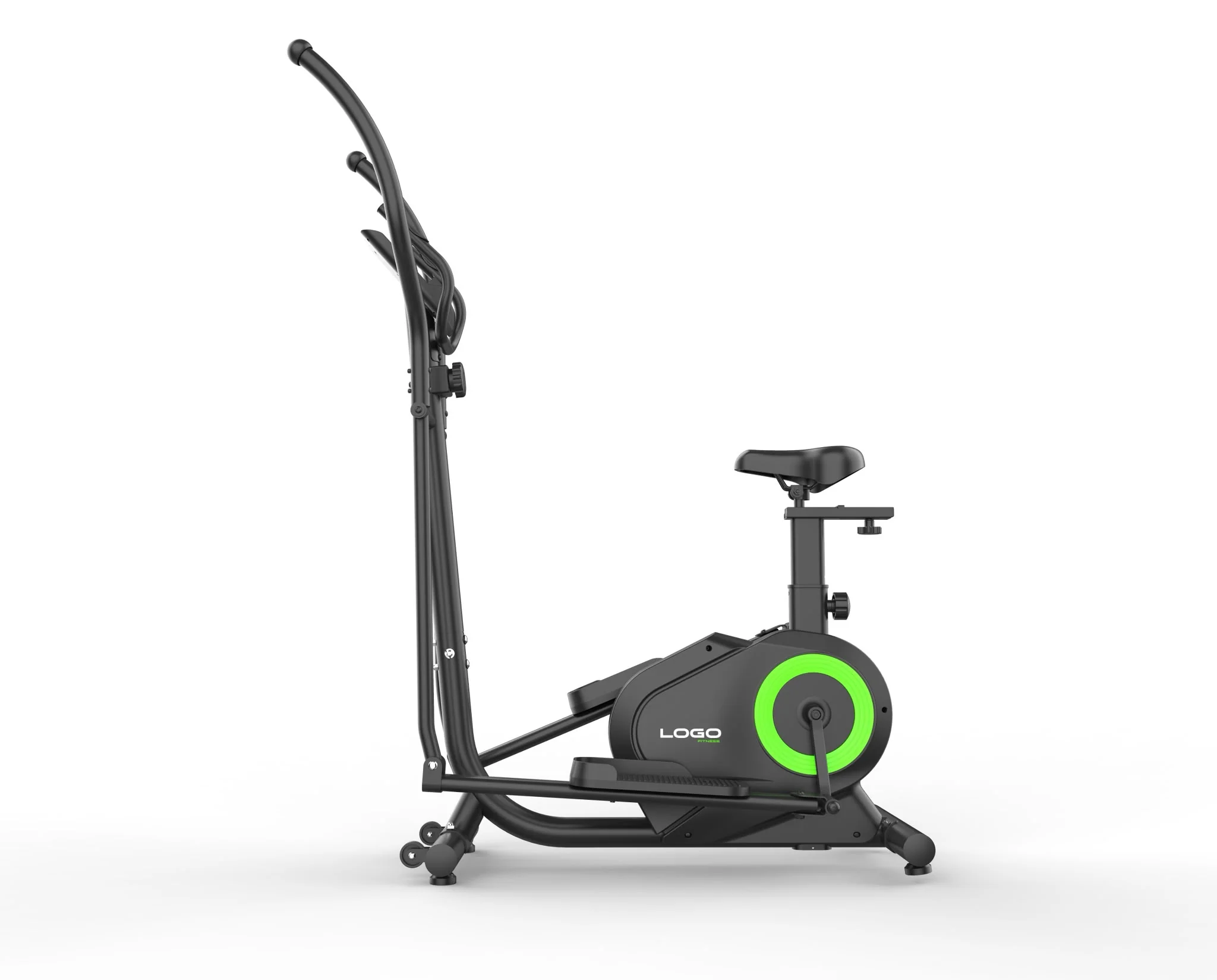 Black Bull 2-in-1 Elliptical Cross Trainer with Seat, 120KG Capacity (Free installation)