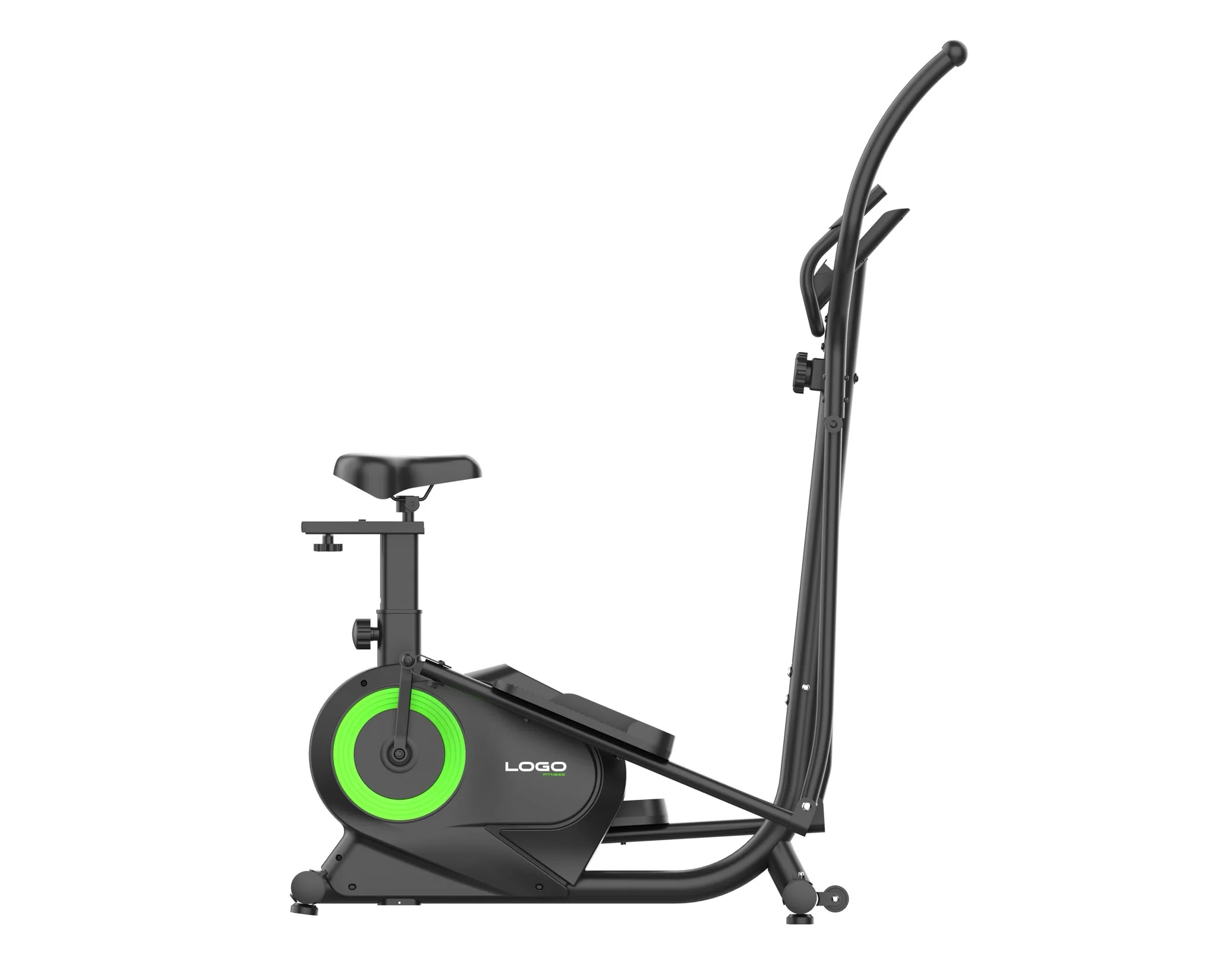Black Bull 2-in-1 Elliptical Cross Trainer with Seat, 120KG Capacity (Free installation)