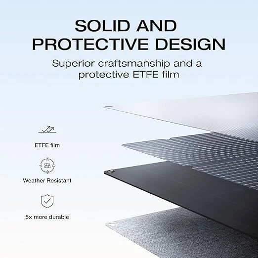 EcoFlow 220W Lightweight Portable Solar Panel