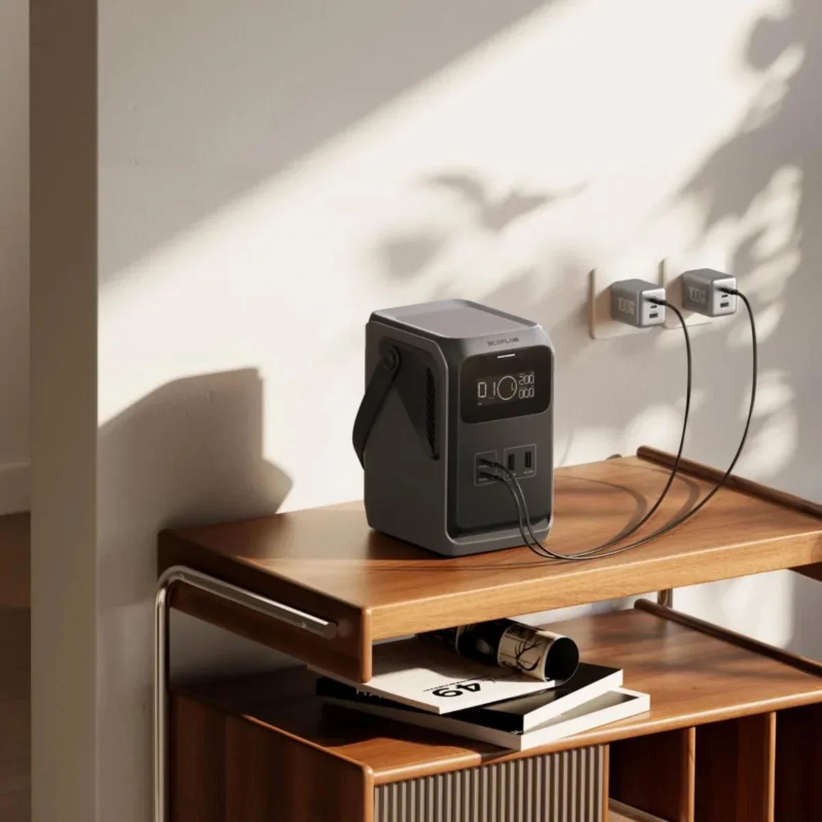 EcoFlow Trail 200 DC 192Wh Portable Power Station - Dark Grey