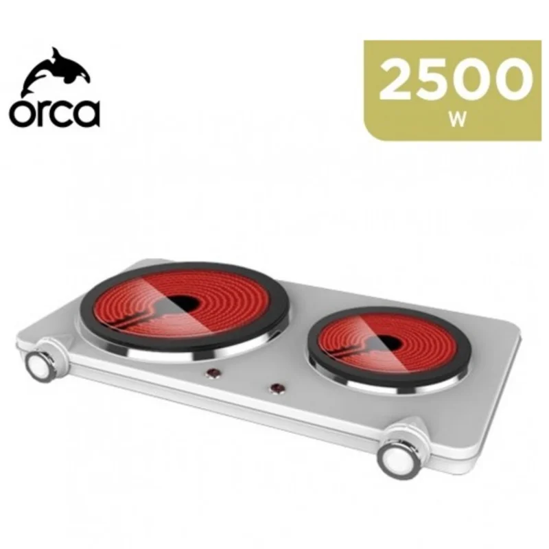 Orca Double Hot Plate 2500 Watts - Ceramic