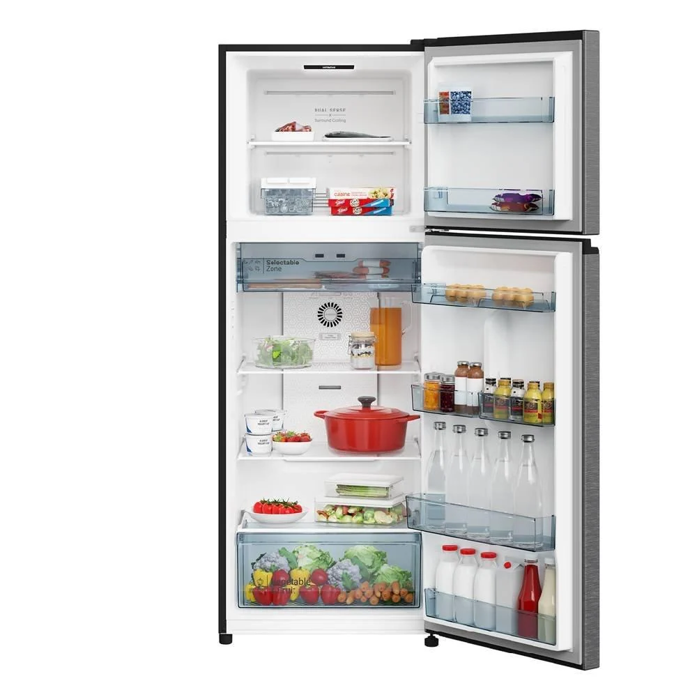 Hitachi Top Freezer Refrigerator – 409 L (14.4 CFT Net / 15.7 CFT Gross)  No Frost, Inox