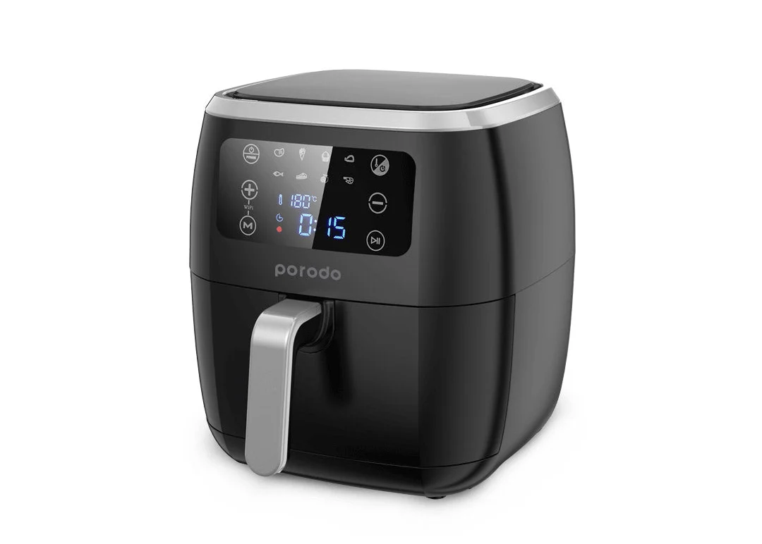 Porodo Lifestyle Smart Air Fryer With App Control 6L - Black