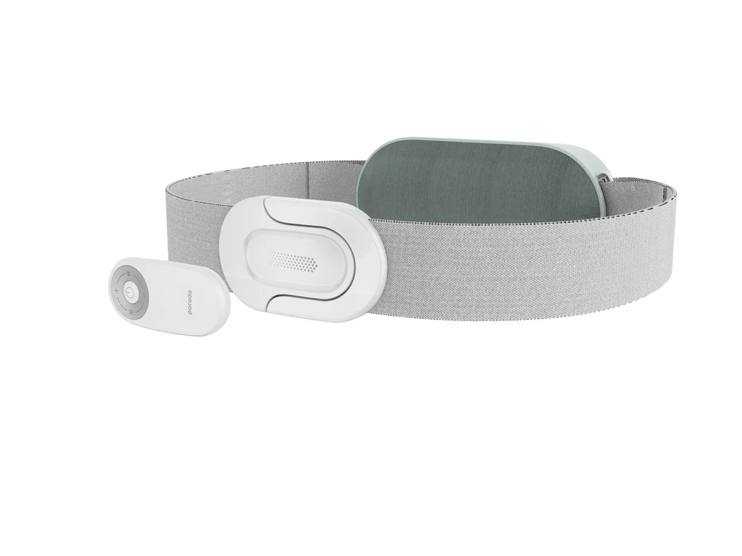 Porodo Lower Back & Legs Therapeutic Massager - White