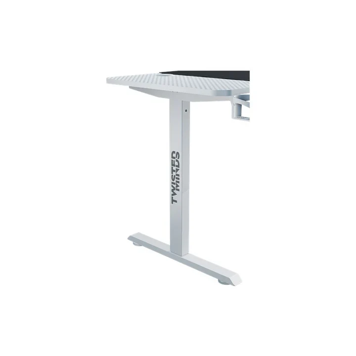 Twisted Minds Paradox Adjustable Gaming Desk (120x60) cm with Cup Shelf, Headphone Hook & Mousepad