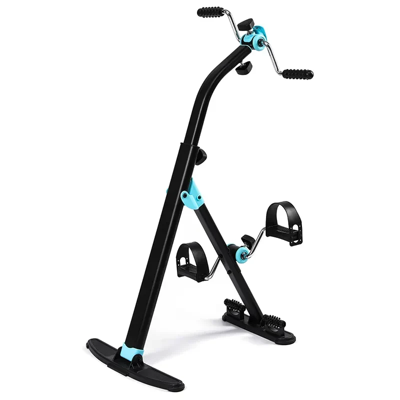 Black Bull Foldable Mini Exercise Bike for Home Office Indoor Use