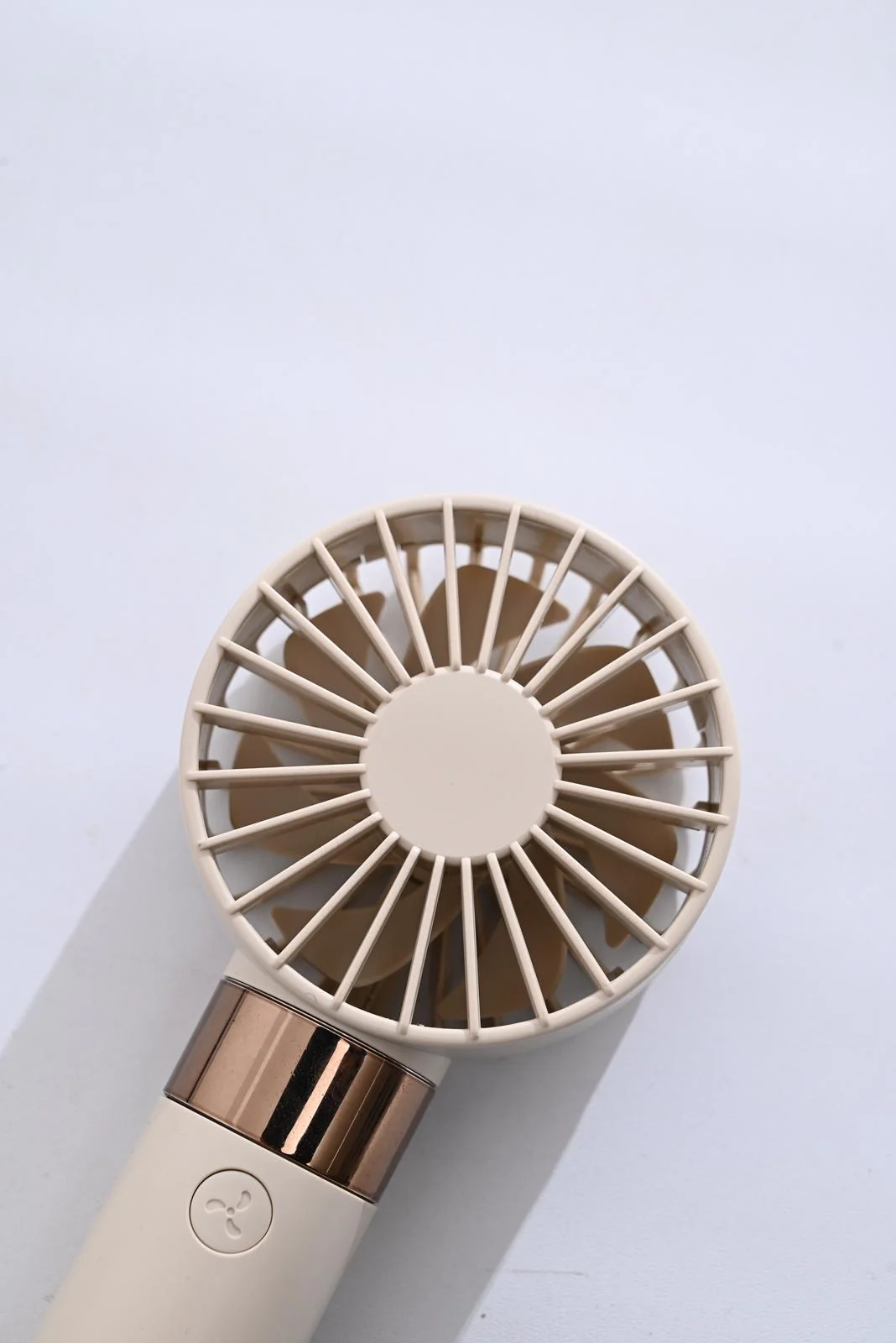 Handheld Mini Fan - Rechargeable Air Cooler with Power Display