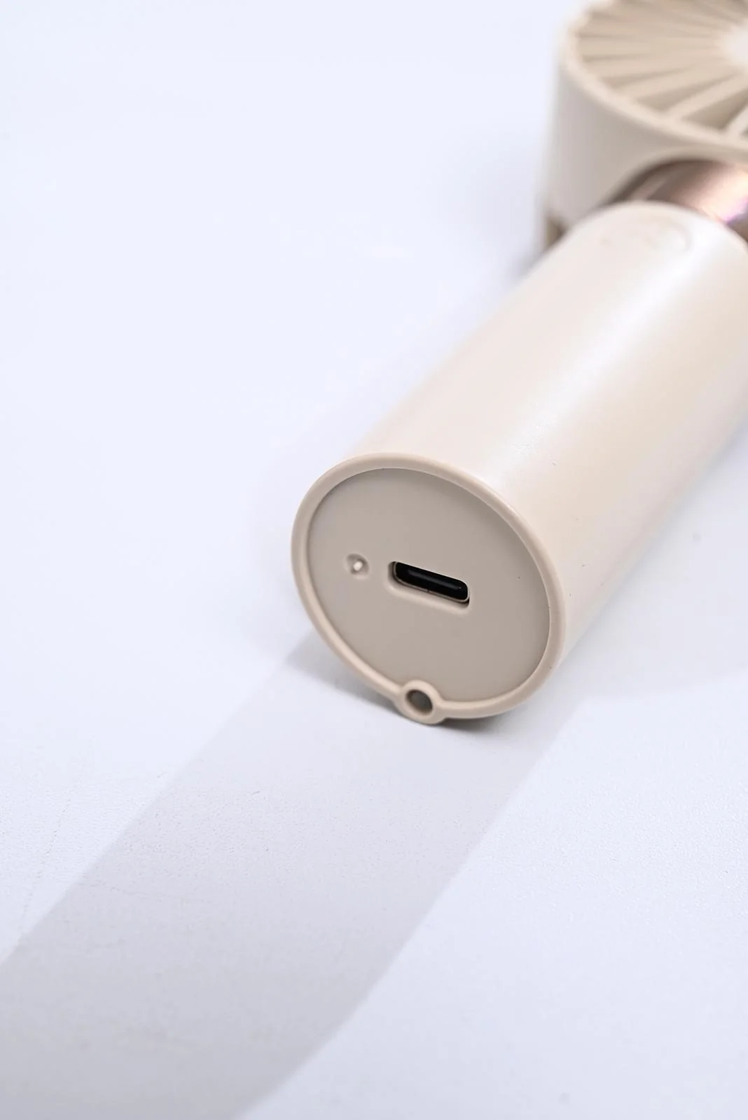Handheld Mini Fan - Rechargeable Air Cooler with Power Display