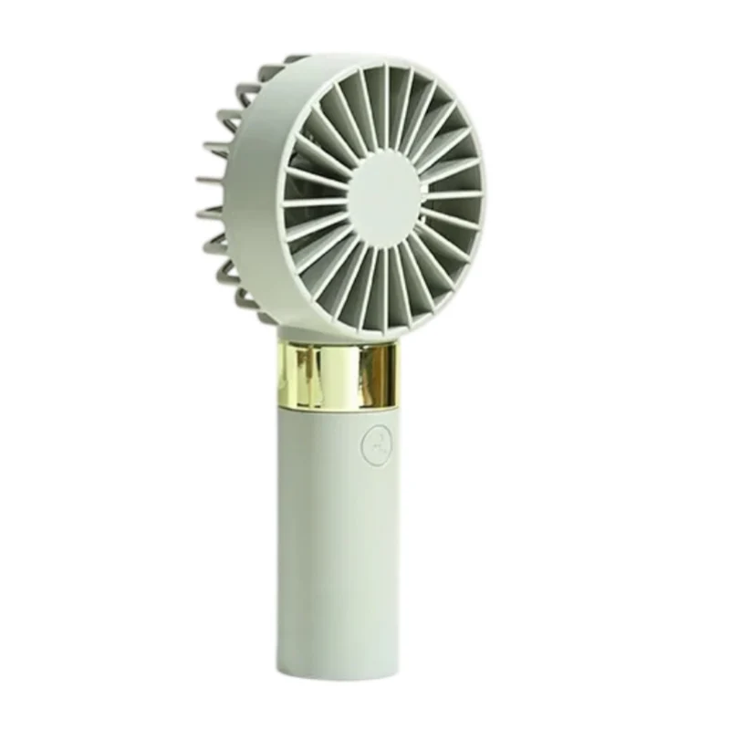 Handheld Mini Fan - Rechargeable Air Cooler with Power Display