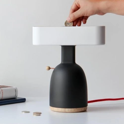 DINA Coin Lamp - Lamp with Money Box Function