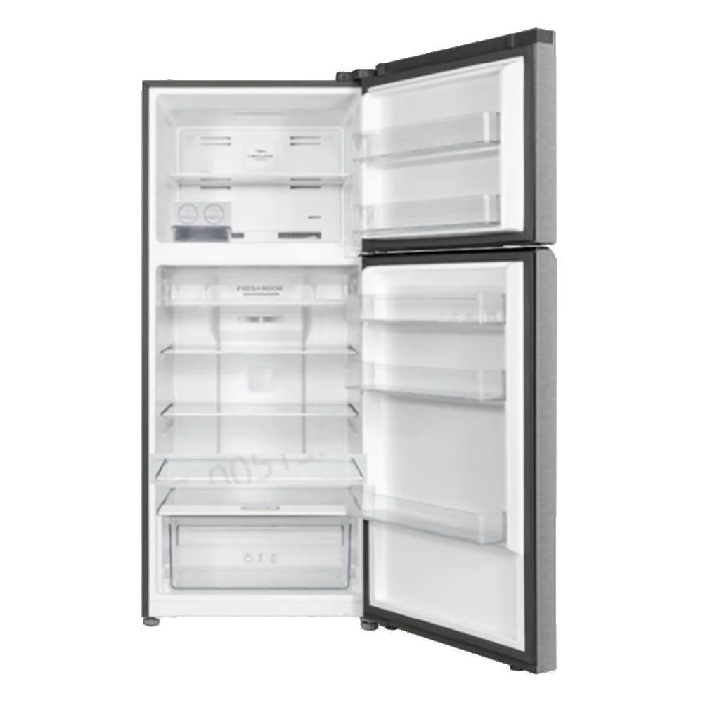 TCL Top Freezer Refrigerator – 465 L, 16.4 CFT No Frost, Inox