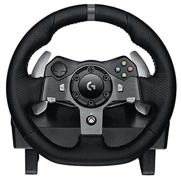 Logitech G920 Driving Force Racing Wheel for Xbox One and PC - Black