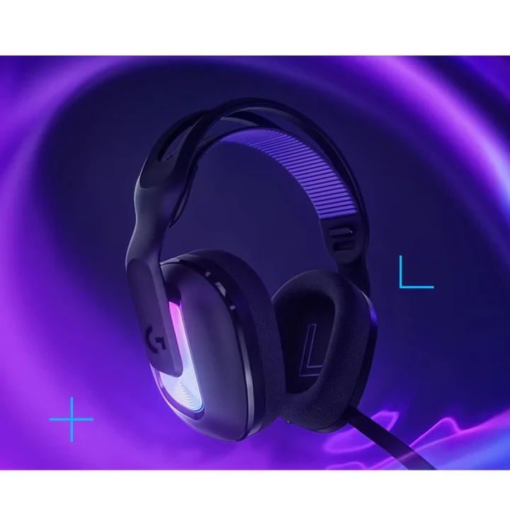 Logitech G522 LIGHTSPEED Tri-Mode Wireless/Bluetooth/Wired LIGHTSYNC RGB Gaming Headset - Black