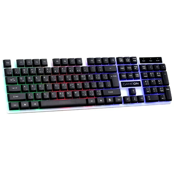 GAMEON Dominion Series GO21KM-B Wired Keyboard & Mouse 2 in 1 Combo - English/Arabic