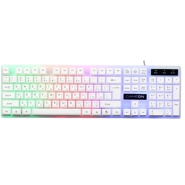 GAMEON Dominion Series GO21KM-W Wired Keyboard & Mouse 2 in 1 Combo - English/Arabic