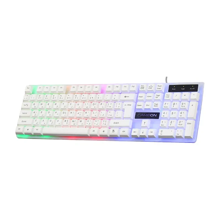 GAMEON Dominion Series GO21KM-W Wired Keyboard & Mouse 2 in 1 Combo - English/Arabic