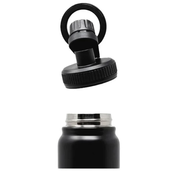 Emjoi MagSafe Stainless Steel Sport Bottle - 900 ML - Black