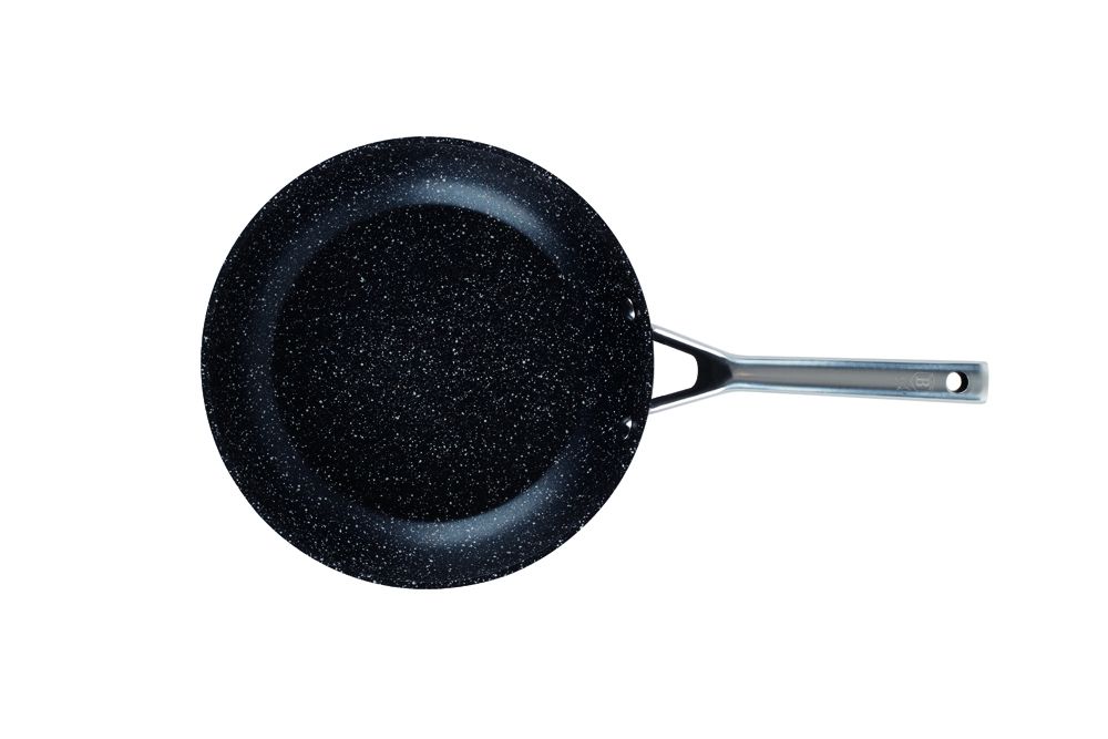 Berlinger Haus Hammered Cooking Set 9 Pcs Set Casseroles (30+26+22 cm) + Fry Pan (30+26+22 cm) - Gold