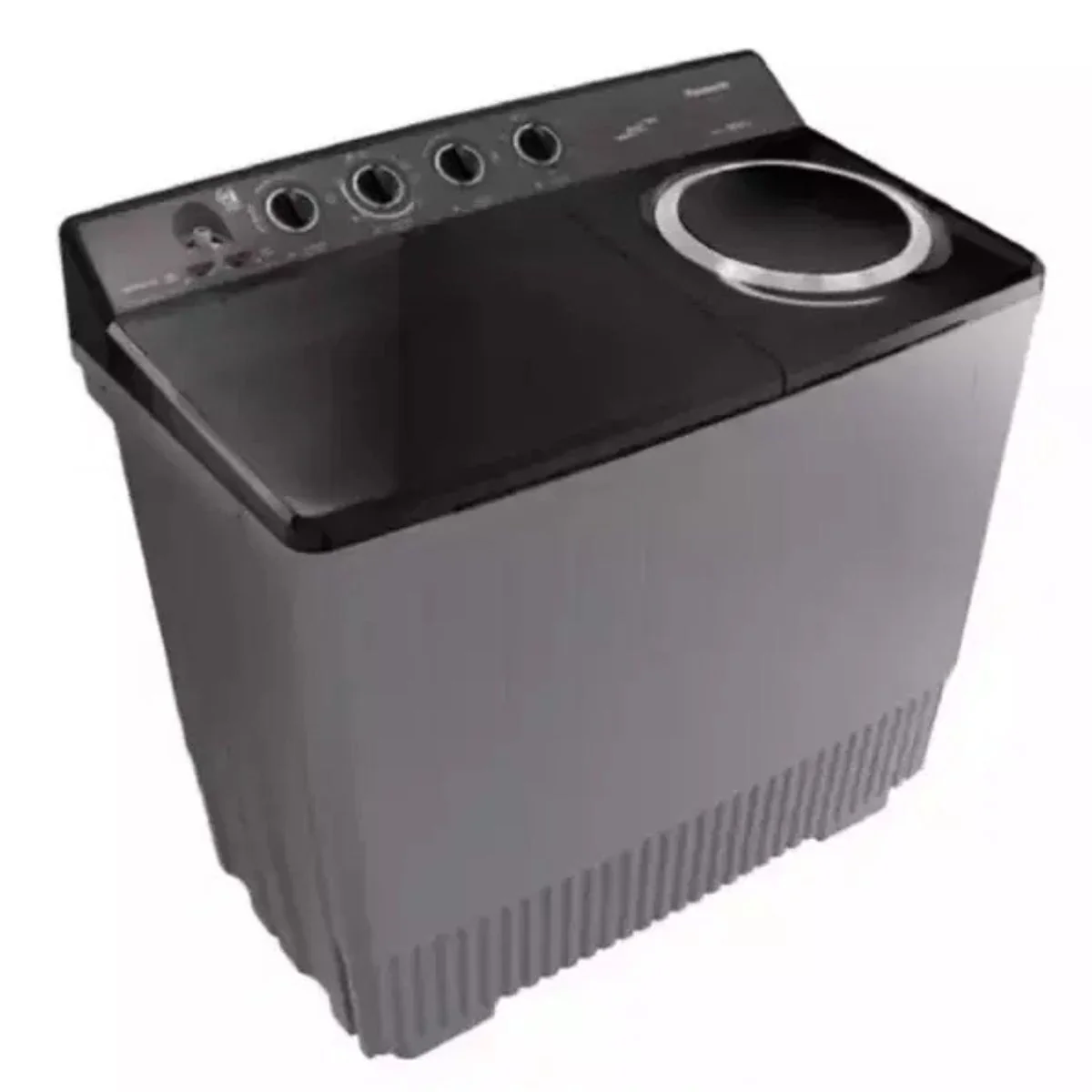 Panasonic Twin Tub Washing Machine 18KG Wash / 13KG Spin, Abaya Wash, Silver - NA-W18XG1BKW
