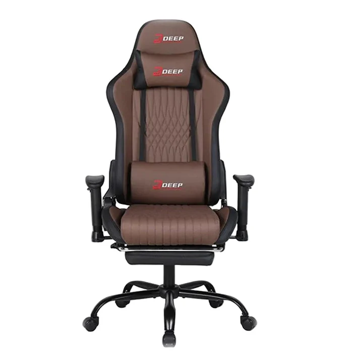 J Deep Gaming Chair with Footrest