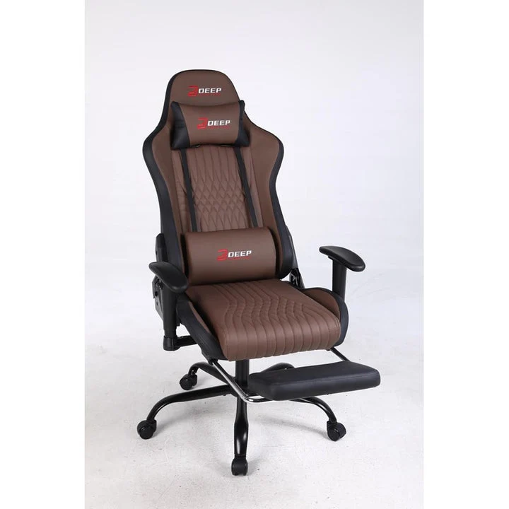J Deep Gaming Chair with Footrest