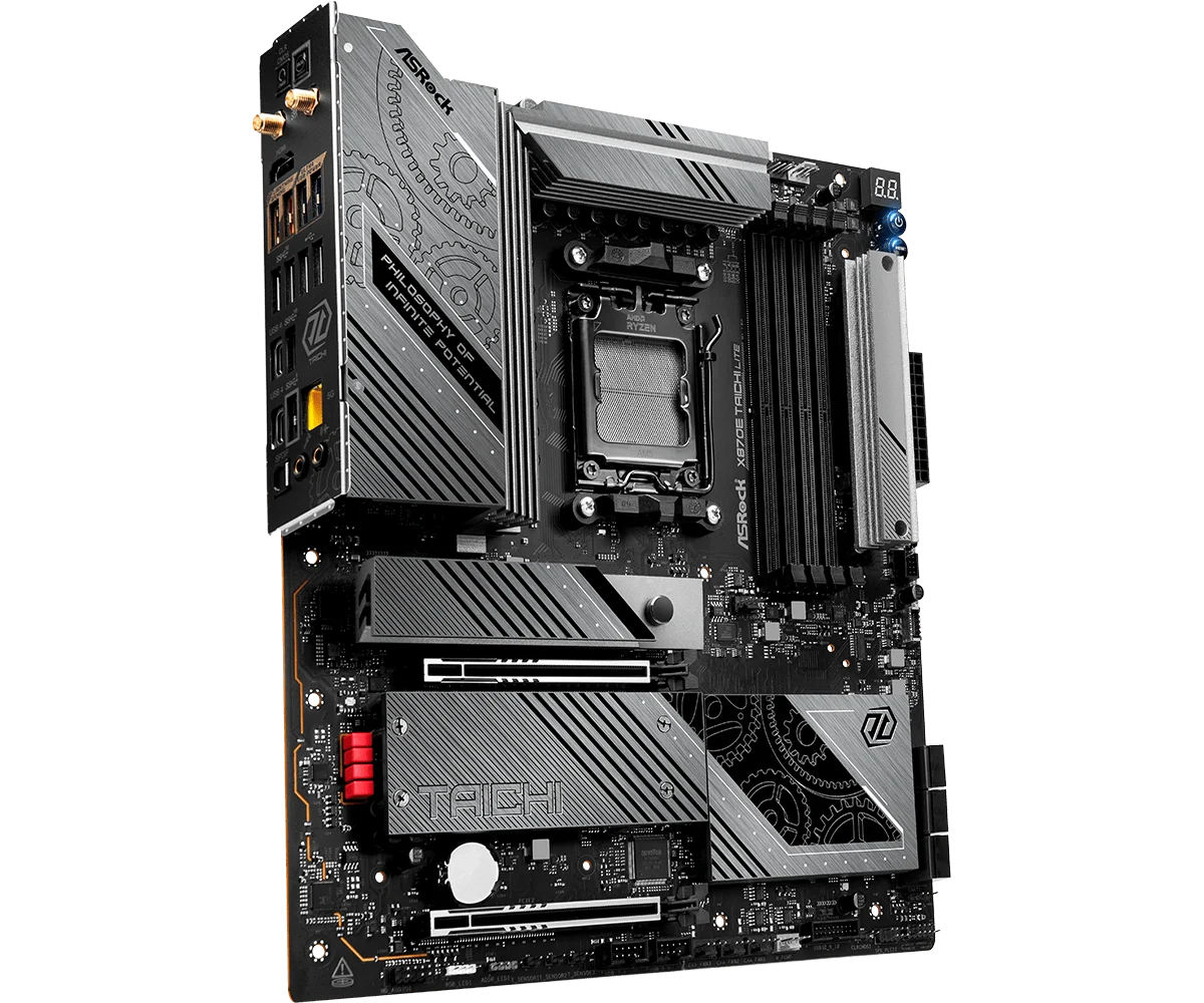 ASRock X870E Taichi Lite - AMD AM5 EATX Motherboard, DDR5, WiFi 7