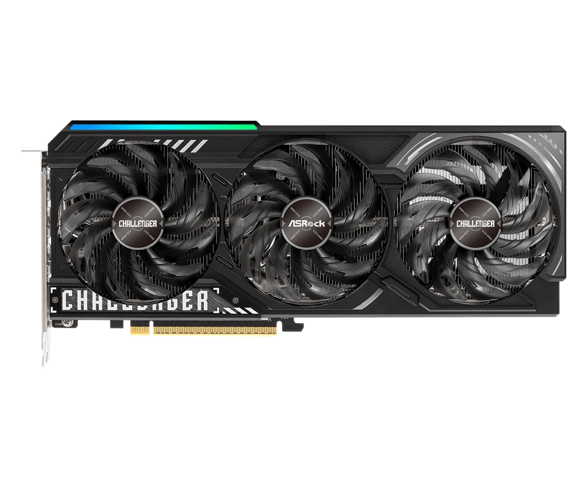 ASRock AMD Radeon RX 9070 XT Challenger, 16GB GDDR6 Graphics Card