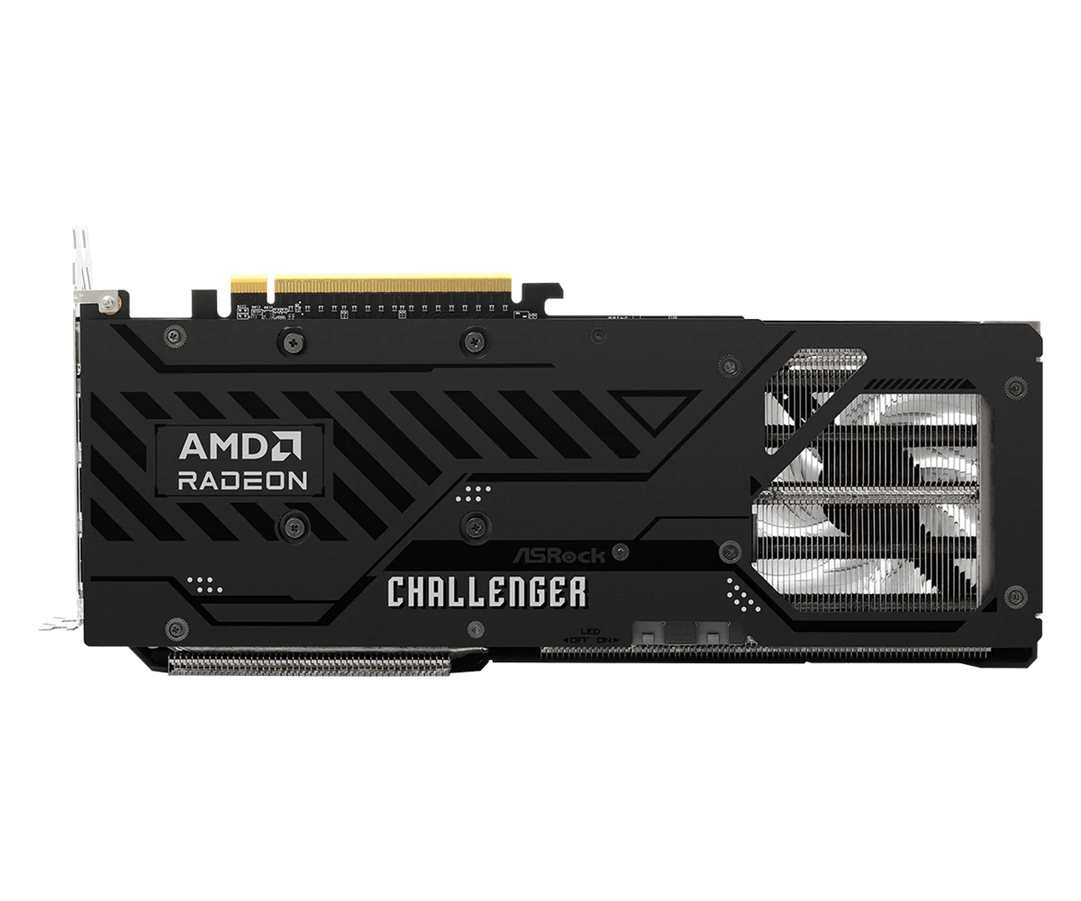 ASRock AMD Radeon RX 9070 XT Challenger, 16GB GDDR6 Graphics Card