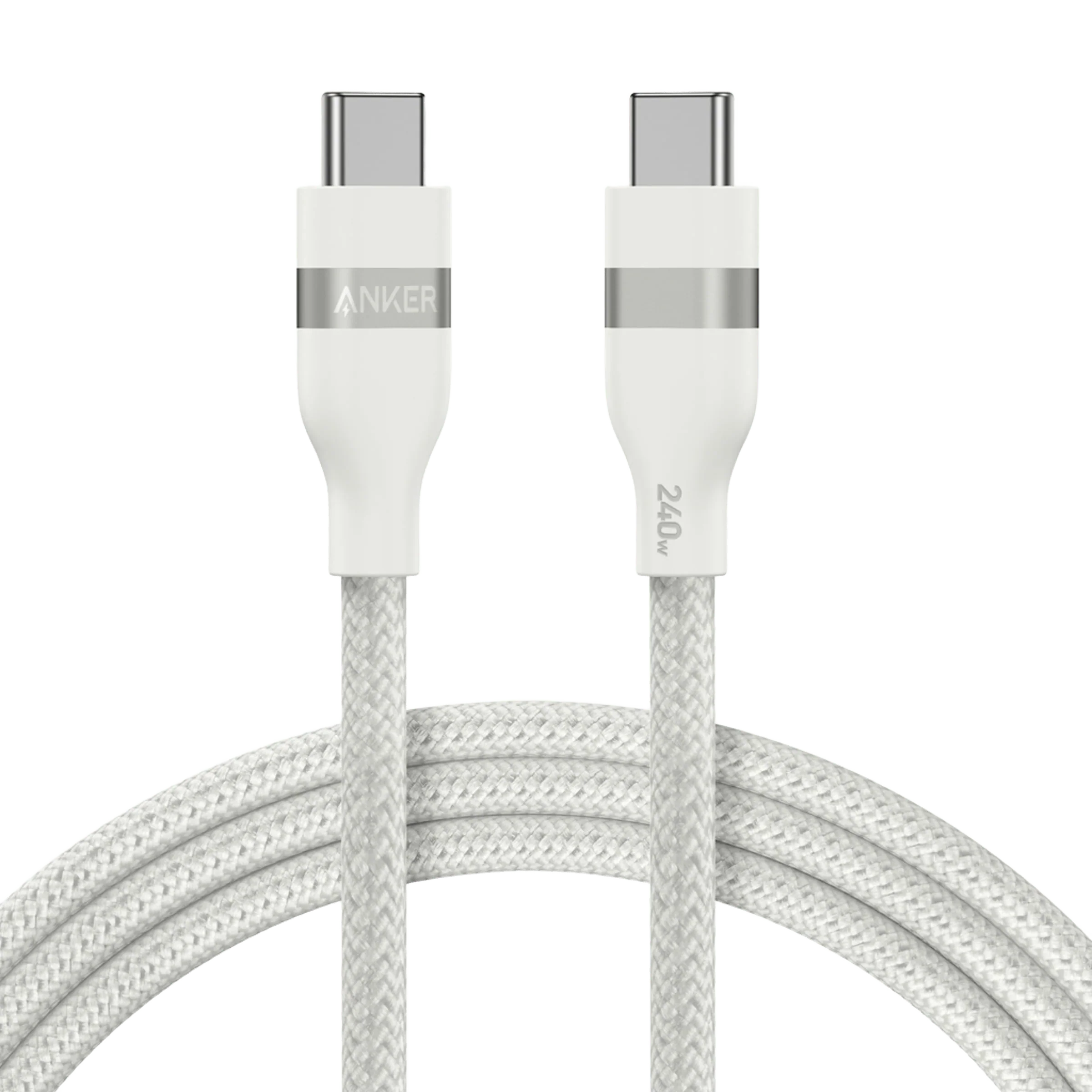 Anker 1.8m/6ft, USB-C USB-C 240W Upcycled-Braided, Fast Charging & Durable