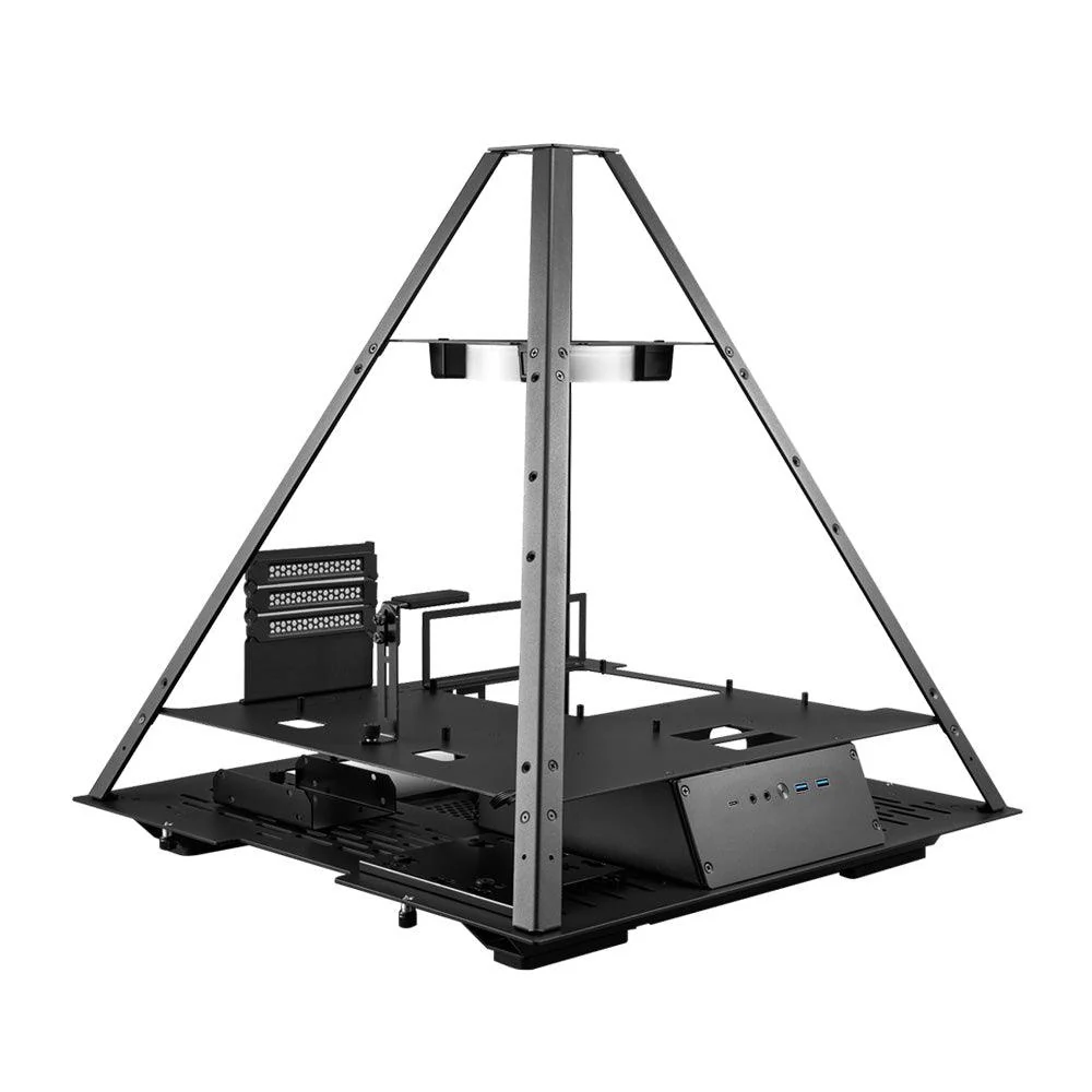 AZZA Pyramid Mesh CSAZ-804M - ATX Pyramid Enclosure - PC Case